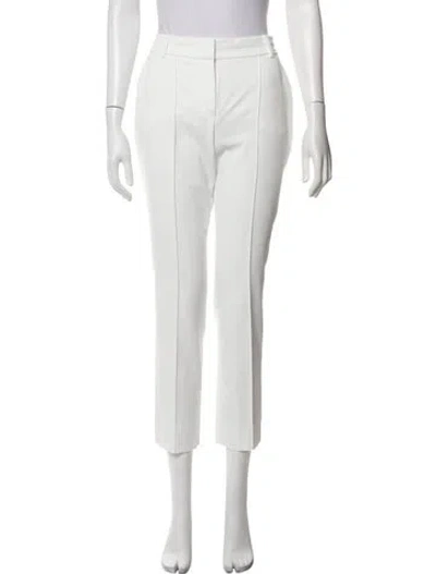 Pre-owned Tory Sport Straight Leg Pants In White