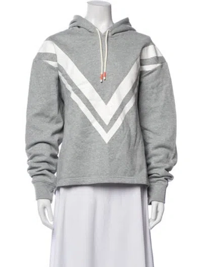 Pre-owned Tory Sport Striped Jacket In Gray