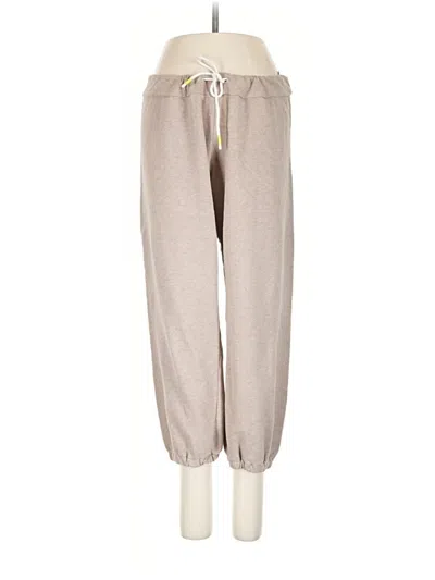 Pre-owned Tory Sport Sweatpants In Brown