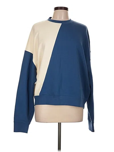 Pre-owned Tory Sport Sweatshirt In Blue