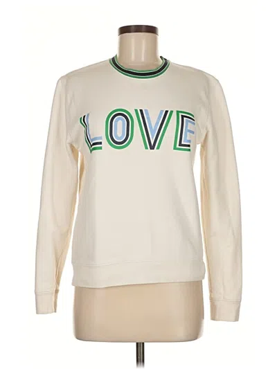 Pre-owned Tory Sport Sweatshirt In White