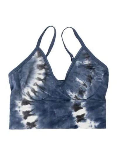 Pre-owned Tory Sport Tie-dye Print Pajamas In Blue