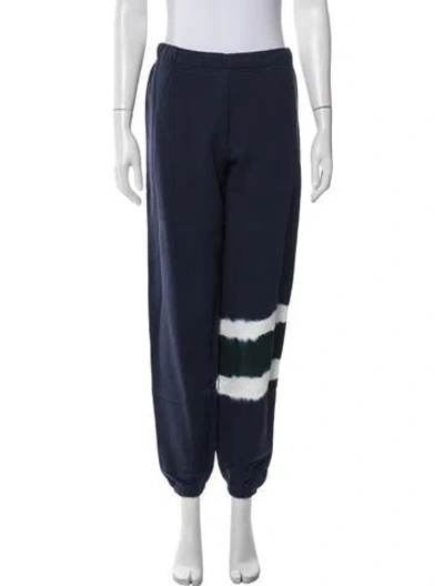 Pre-owned Tory Sport Tie-dye Print Sweatpants W/ Tags In Blue