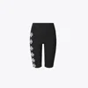 Tory Sport Tory Burch Compression Logo Bike Short In Black