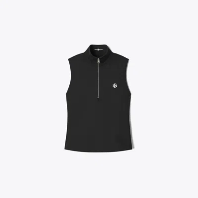 Tory Sport Tory Burch Compression Zip Top In Black