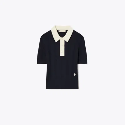 Tory Sport Tory Burch Cotton Pointelle Polo