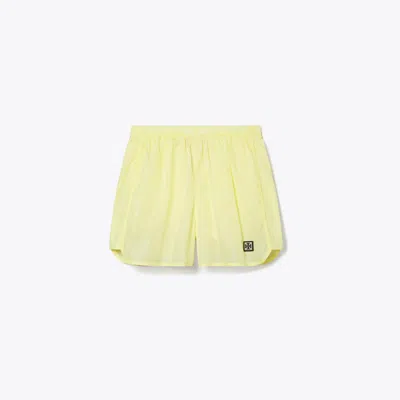 Tory Sport Tory Burch Mesh-panel Nylon Short In Lumen