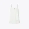 Tory Sport Tory Burch Nylon Tennis Dress In Snow White