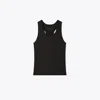 Tory Sport Tory Burch Performance Jersey Racerback Tennis Tank In Black