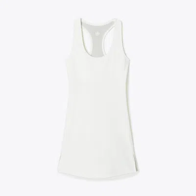Tory Sport Tory Burch Performance Mesh Tennis Dress In Snow White