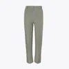 Tory Sport Tory Burch Yarn-dyed Twill Pant In Winetasting Pincheck Plaid