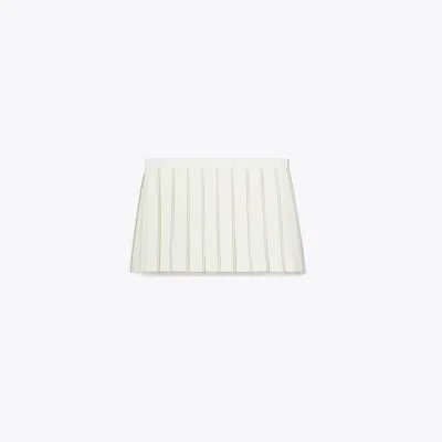 Tory Sport Tory Burch Pick Stitch Pleated Skirt In Multi