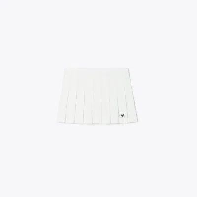 Tory Sport Tory Burch Pleated Tennis Skirt In Snow White