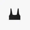 Tory Sport Tory Burch Sculpt Compression Bra In Black