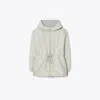 Tory Sport Tory Burch T Monogram Jacquard Anorak In Gray T Monogram Small Sport