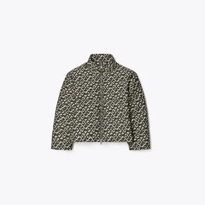 【TORY SPORT】T MONOGRAM JACQUARD JACKET Tory Sport Jacquard track jacket Tory Sport