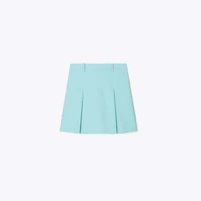 Tory Sport Tory Burch Tech Twill Golf Skirt In Pastel Sky