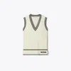Tory Sport Tory Burch Viscose Tennis Vest In White