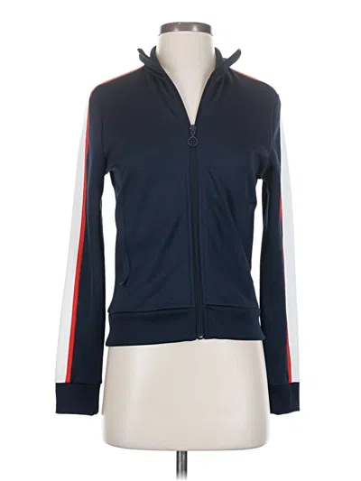 Pre-owned Tory Sport Track Jacket In Blue