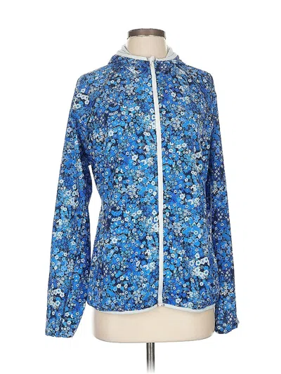 Pre-owned Tory Sport Track Jacket In Blue