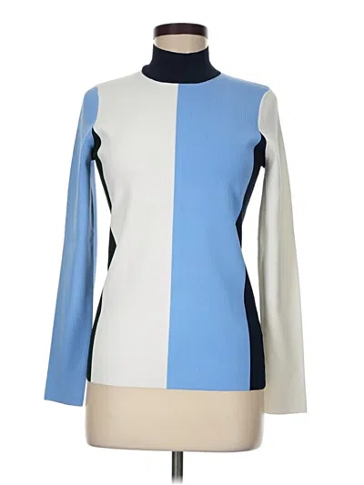 Pre-owned Tory Sport Turtleneck Sweater In Blue