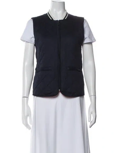 Pre-owned Tory Sport Vest In Blue