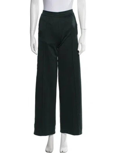 Pre-owned Tory Sport Wide Leg Pants In Black