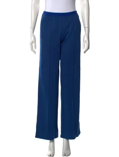 Pre-owned Tory Sport Wide Leg Pants In Blue