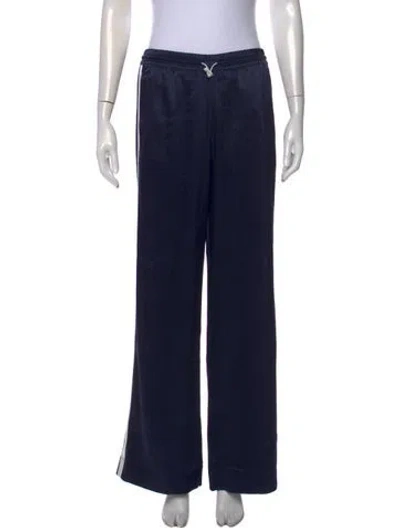 Pre-owned Tory Sport Wide Leg Pants In Blue