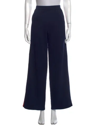 Pre-owned Tory Sport Wide Leg Pants In Blue