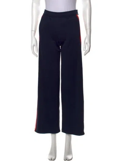 Pre-owned Tory Sport Wide Leg Pants In Blue