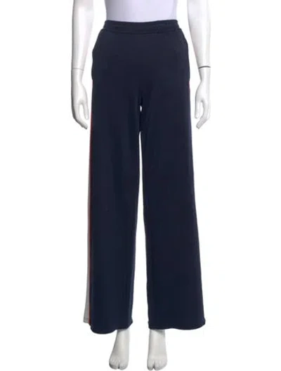Pre-owned Tory Sport Wide Leg Pants In Blue