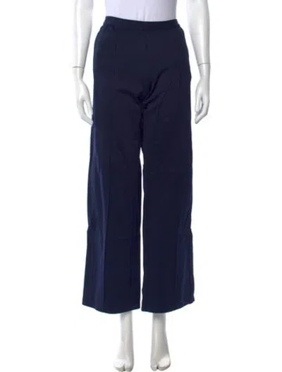Pre-owned Tory Sport Wide Leg Pants In Blue