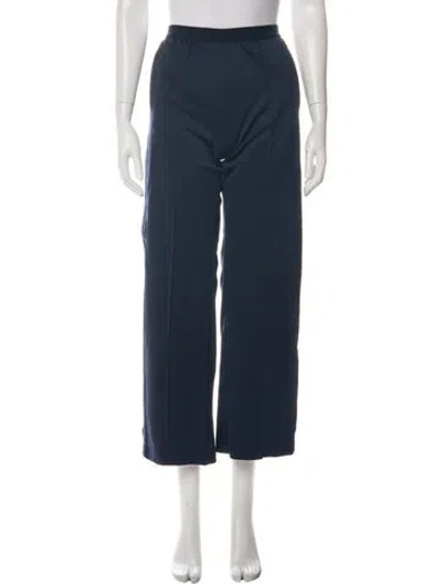 Pre-owned Tory Sport Wide Leg Pants In Green