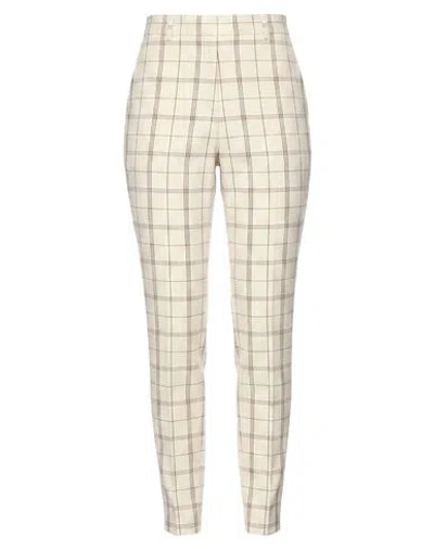 Tory Sport Woman Pants Cream Size 0 Polyester, Elastane In White