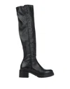 Tosca Blu Knee Boots In Black
