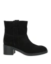 Tosca Blu Studio Woman Ankle Boots Black Size 7 Leather In Black
