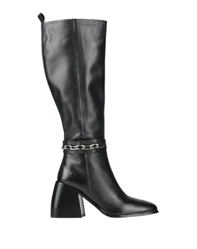 Tosca Blu Studio Woman Boot Black Size 7 Leather