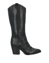 Tosca Blu Studio Woman Boot Black Size 7 Leather In Black