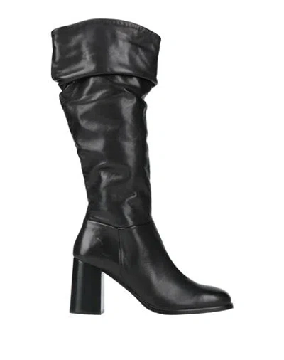 Tosca Blu Studio Woman Boot Black Size 7 Textile Fibers