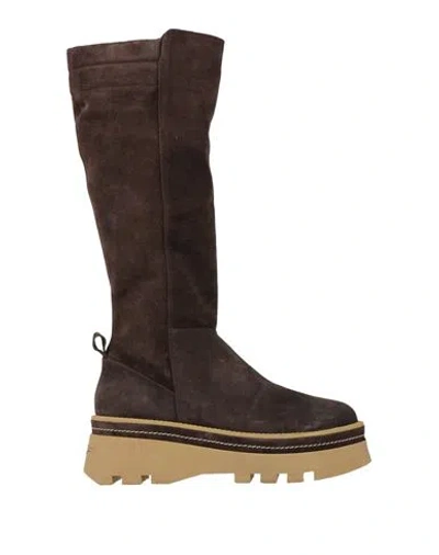 Tosca Blu Studio Woman Boot Dark Brown Size 7 Leather
