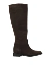 Tosca Blu Studio Woman Boot Dark Brown Size 7 Leather In Multi