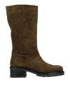 Tosca Blu Studio Woman Boot Military Green Size 7 Leather