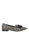 Tosca Blu Studio Woman Loafers Gold Size 7 Textile Fibers In Gold