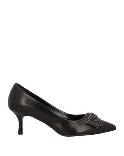 Tosca Blu Studio Woman Pumps Black Size 7 Leather