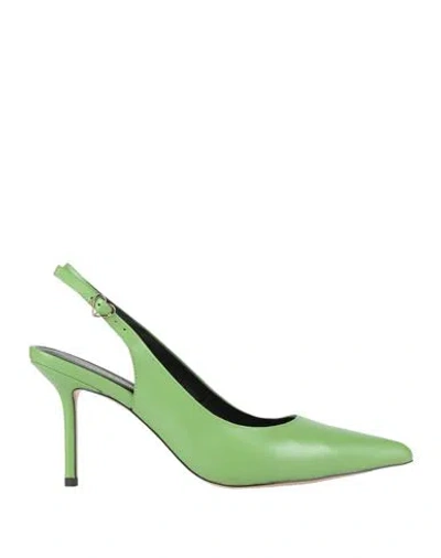 Tosca Blu Studio Woman Pumps Lime Green Size 10 Leather