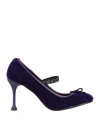 Tosca Blu Studio Woman Pumps Purple Size 7 Textile Fibers In Purple