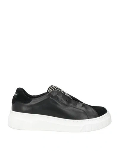 Tosca Blu Studio Woman Sneakers Black Size 7 Leather