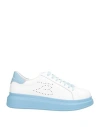 Tosca Blu Studio Woman Sneakers White Size 8 Leather In White
