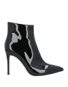 Tosca Blu Woman Ankle Boots Black Size 11 Textile Fibers In Black